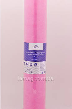 Monaco Style Простирадла косметологічні рожеві, ширина 80 см