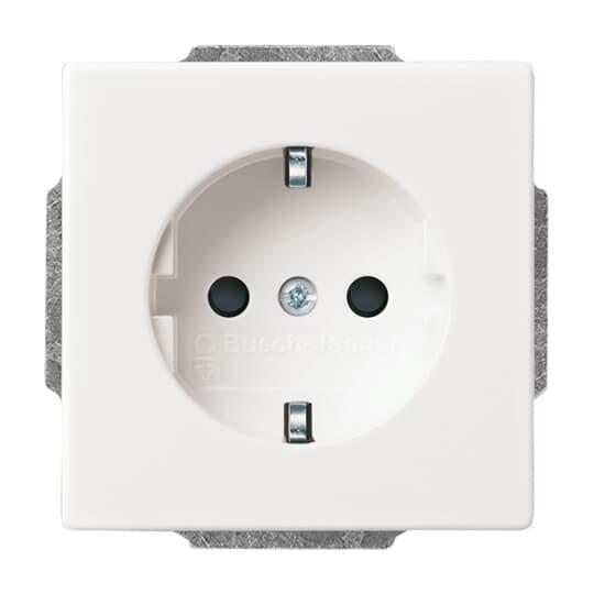 Розетка з заземленням ABB Busch Jaeger Future/Carat/Axcent 2CKA002011A6207 20 EUC-84 Білий