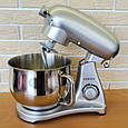 Планетарний міксер, тістоміс COOKDEYI SM 1522NM Silver (8 л, 1800 Вт, Німеччина), фото 7