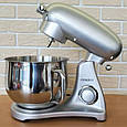 Планетарний міксер, тістоміс COOKDEYI SM 1522NM Silver (8 л, 1800 Вт, Німеччина), фото 9