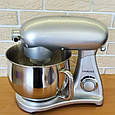 Планетарний міксер, тістоміс COOKDEYI SM 1522NM Silver (8 л, 1800 Вт, Німеччина), фото 8