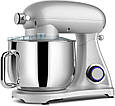 Планетарний міксер, тістоміс COOKDEYI SM 1522NM Silver (8 л, 1800 Вт, Німеччина), фото 2