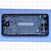 Дисплей із сенсором Samsung А525 Galaxy А52 2021 OLED Black у зборі з рамкою!, фото 4