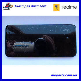 Дисплей із сенсором Oppo Realme C11 Black (4904573) сервісний оригінал у зборі з рамкою!