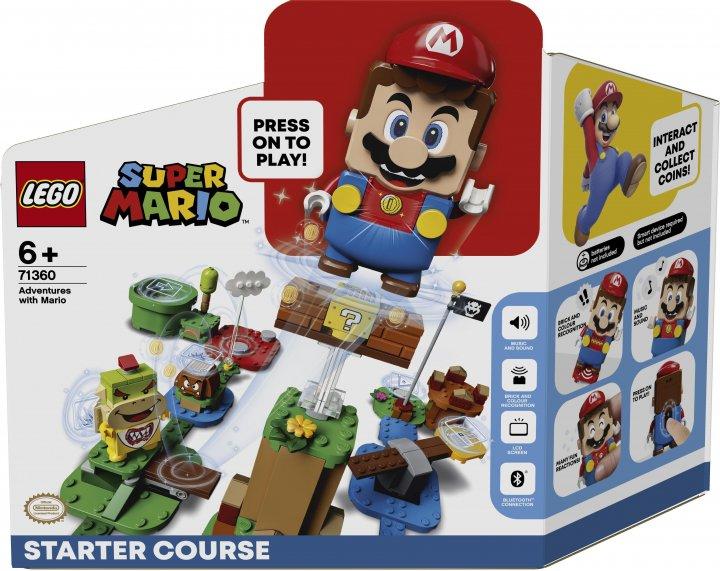 LEGO Super Mario Пригоди разом з Маріо. Стартовий набір 231 деталь (71360), фото 1