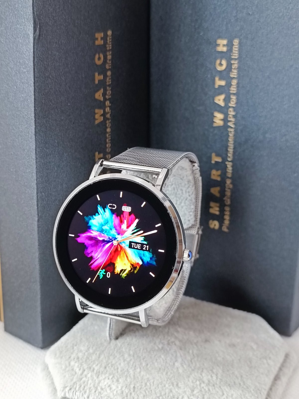 Умные смарт часы Т8 ultra в ультра тонком дизайне, толщина всего 6.8 мм, лучшие женские часы 2023 года - фото 5 - id-p1785570753