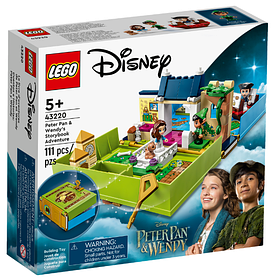 Конструктор LEGO Disney Princess Книга пригод Пітера Пена та Венді 111 деталей (43220)