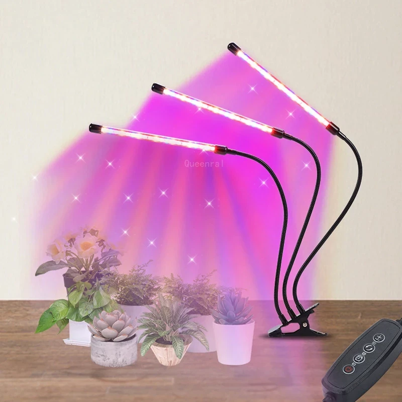 РОЗПРОДАЖ!!! Світлодіодна LED фітолампа для рослин 3 ріжка