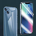 Броньована гідрогель Apple iPhone 14 Pro\14 \14 Pro Max 14 Plus 2 в 1 Передня + задня прозора, фото 4
