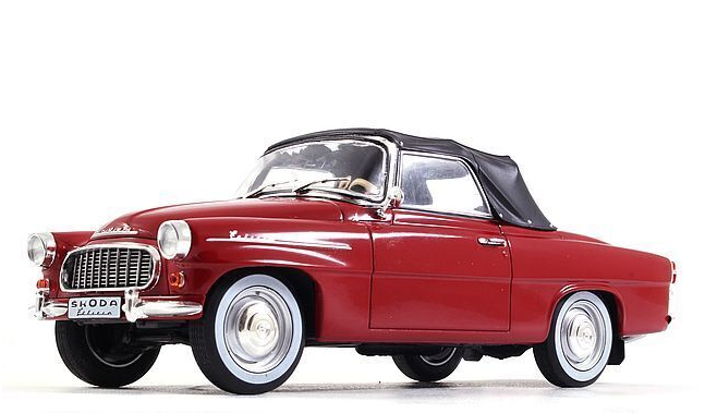 Легендарні Автомобілі №88 - Skoda Felicia Cabriolet 1959 | Модель колекційна 1:24 | Hachett