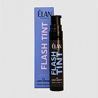 Elan, Окклюзионная система окрашивания бровей и ресниц "FLASH TINT", 11 light brown, 10 мл