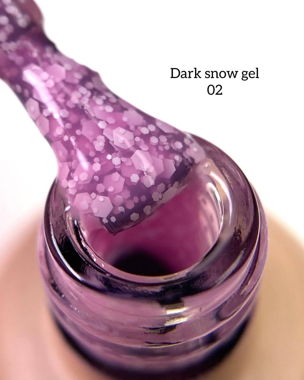 DARK SNOW gel 8 ml №02