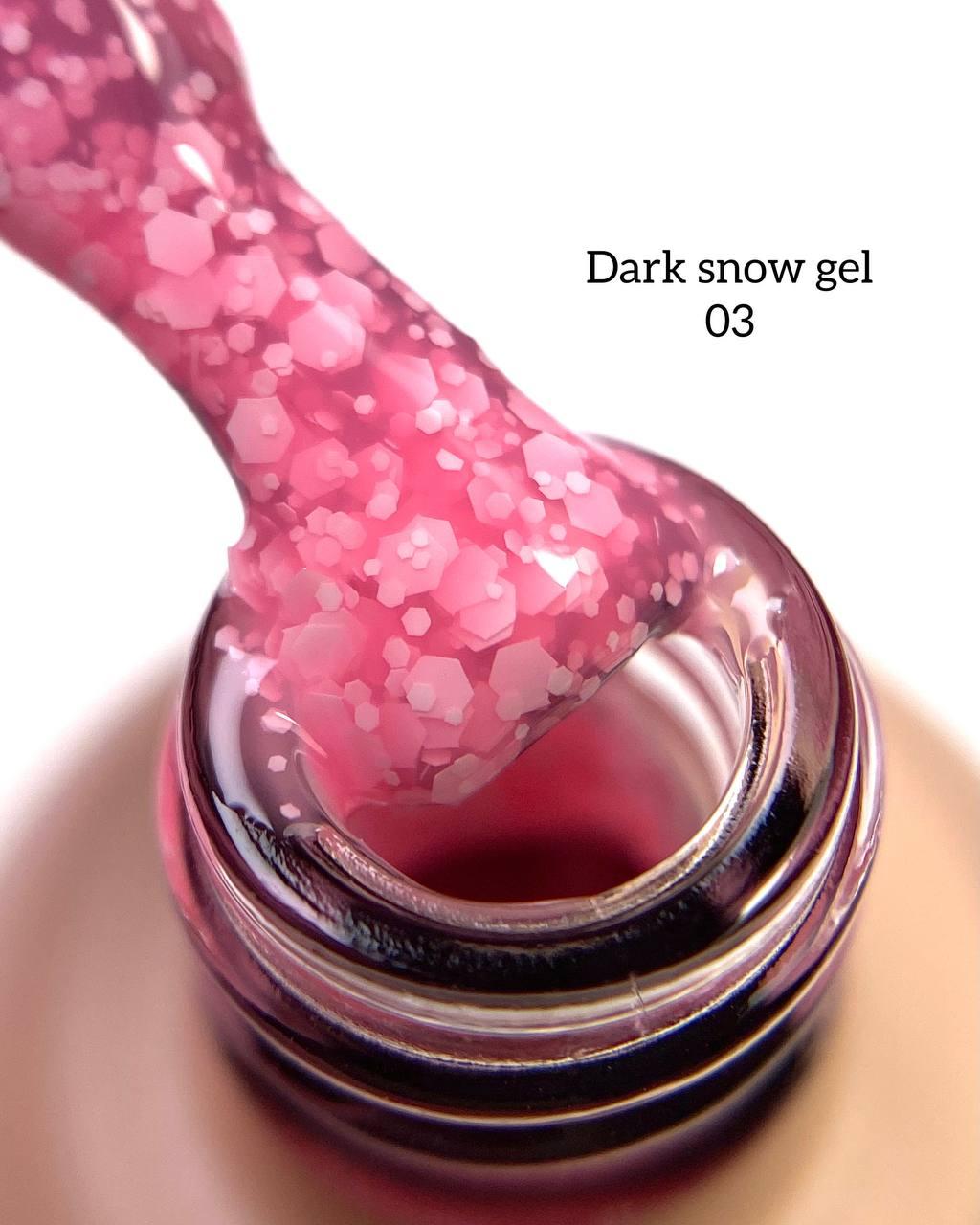 DARK SNOW gel 8 ml №03