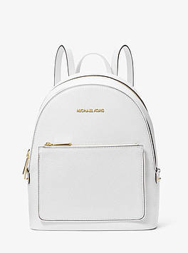 Жіночий рюкзак MICHAEL MICHAEL KORS Adina Medium Logo Backpack (білий) ОРИГІНАЛ