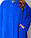 Пальто жіноче з альпаки електрик 60/72 Батал No 320, фото 5