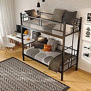Двоярусне металеве ліжко Дабл Дуо ТМ Метакам