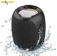 Портативна Колонка Акустика Zealot S53 Black, 10Вт, IPX6, TWS, FM