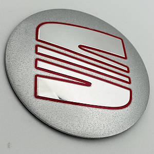 Наклейка для ковпачків із логотипом Seat 90 мм
