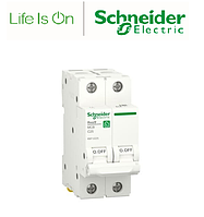 Автоматичний вимикач 2P 25A C 6kA Schneider Electric Resi9 R9F12225