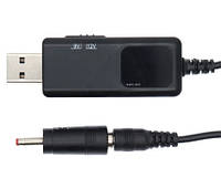 Кабель питания KWS-910 USB DC 5.5x2.5 для роутера модема 9v и 12v от Powerbank повербанка