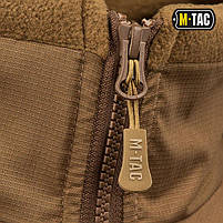 Толстовка тактична військова M-Tac Alpha Microfleece Gen.II Coyote Brown Койот, фото 9