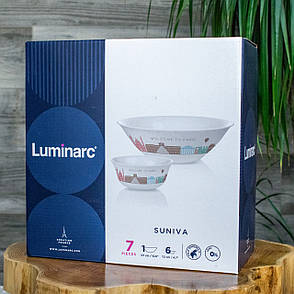 Набір салатників Luminarc Suniva 7 предметів Q5054, фото 4