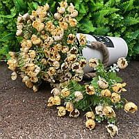 Искусственные цветы Букет ромашки Прованс 28 см.желтая