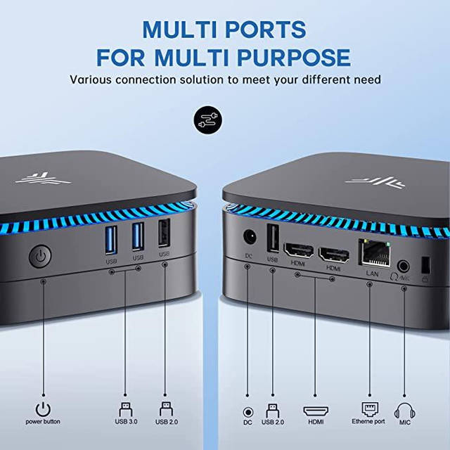 ミニPC NiPoGi MiniPC AK1PRO Windows11 Pro Amazon.co.jp: NiPoGi ミニpc Windows 11 Pro mini pc 16GB DDR4