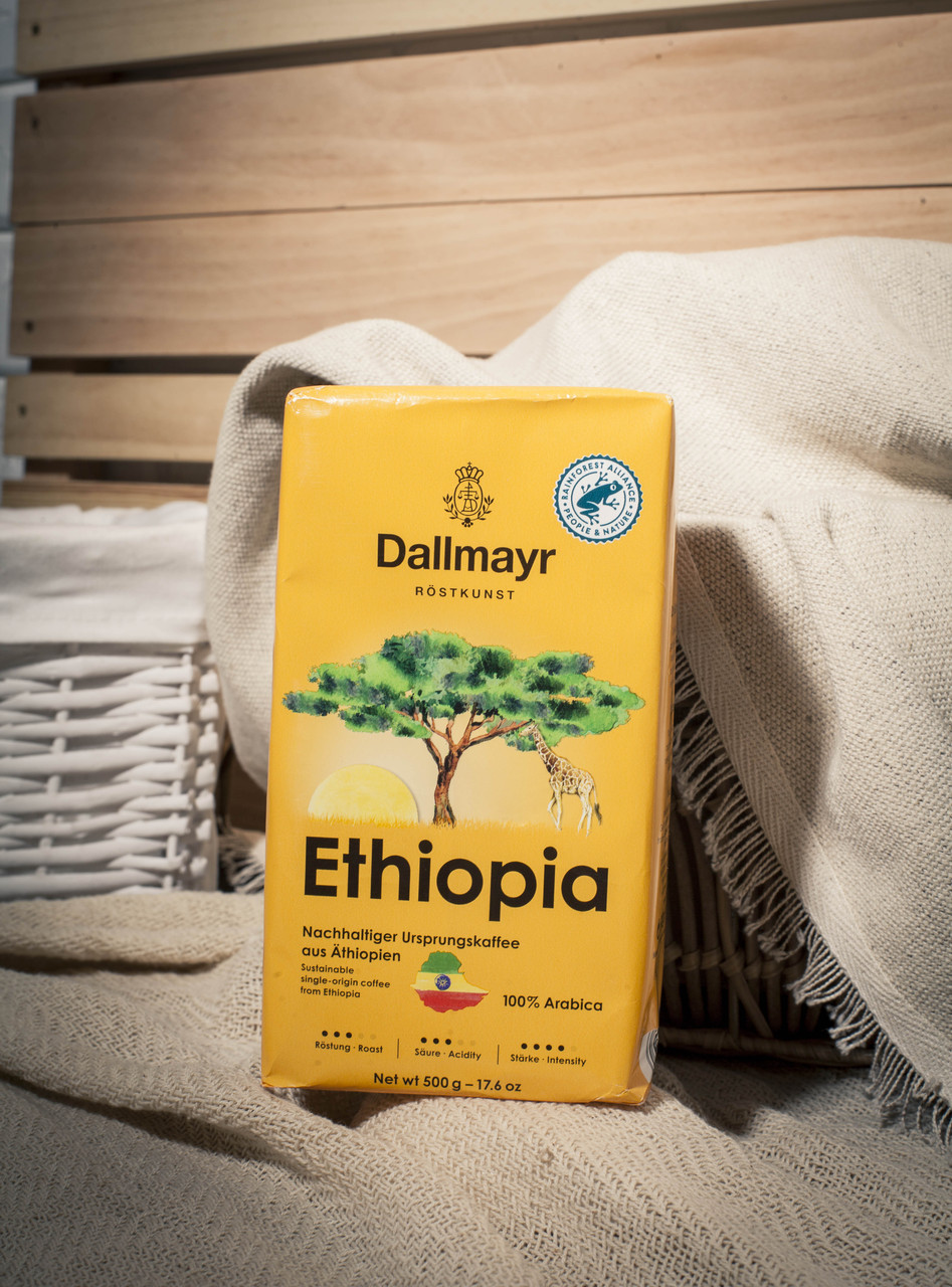 Кава мелена 🤩 "Dallmayr Ethiopia" 500 гр. Німеччина