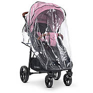 Коляска прогулянкова El Camino ME 1024 X4 Pink Lines книжка сталева рама чохол на ніжки, фото 6