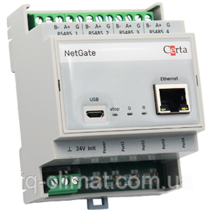NetGate коммуникационный контроллер Certa (Церта), шлюз Modbus RTU/TCP ...