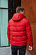 Зимова чоловіча куртка INDACO IC1178C Червоний, 50, фото 7