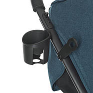 Коляска прогулочная El Camino Favorit v2 M 3409N Midnight Navy навантаження 22кг фаворит синя, фото 7