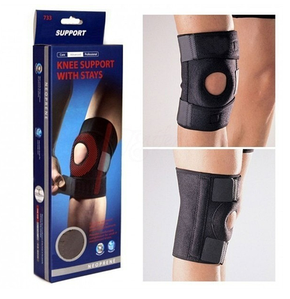 Захисний наколінник, фіксатор коліна Knee Support With Stays ⁇ стабілізатор для колінної чашечки Knee support, фото 1
