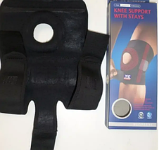 Захисний наколінник, фіксатор коліна Knee Support With Stays ⁇ стабілізатор для колінної чашечки Knee support, фото 5