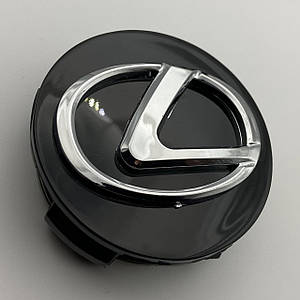 Ковпачок на диски Lexus 4260330590 чорні 62 мм 56 мм