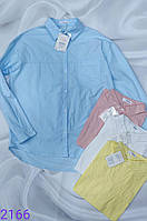 Сорочка котонова для дівчат норма розмір 42-46, цвіту міксом