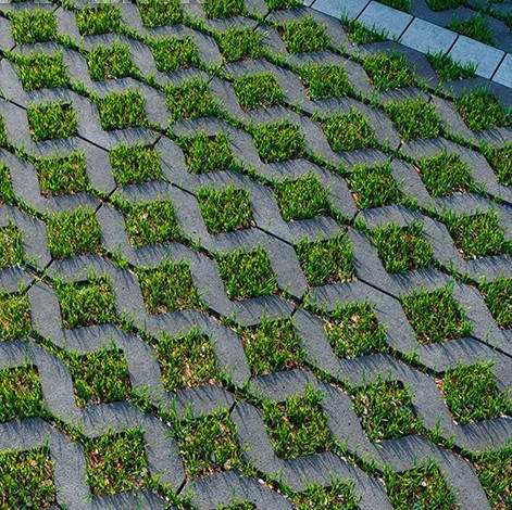 Для чего нужна плитка парковочная решетка?