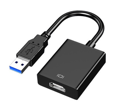 Адаптер з USB 3.0 на HDMI PC LCD HDTV зовнішня відеокарта для підключення додаткового монітора