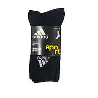 Шкарпетки Adidas AdiCrew 3 пари, розмір 35-38, Артикул Z25522