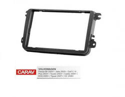 Рамка перехідна Carav 08-009 VW 2 DIN Passat / Golf / Caddy