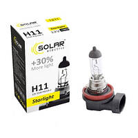 Лампочка Solar-1211 H11 12V 55W Starlight+30%