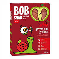 Новинка Конфета Bob Snail Улитка Боб Яблучно-вишневий 60 г (1740415) !