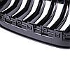 Решітка ноздрі BMW (БМВ) X3 series (F25) 2014-2017 LCI, X4 series (F26) 2014-2018-Глянець 2 ребра M-color, фото 7