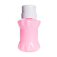 Ємність для рідин із помпою (рожева)