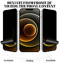 Гідрогелева плівка Антишпион Броньована матова Privacy Anti-Spy Анти-Шпіон для моделі телефона Samsung, фото 2
