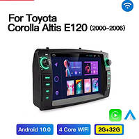 Junsun 4G Android магнитола для Toyota corolla e120 2000-2006 wifi 2+32 4G MTK Full 5"