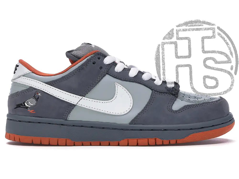 Чоловічі кросівки Найк Nike Dunk SB Low Staple "NYC Pigeon" Medium Grey/White-Dark Grey 304292-011