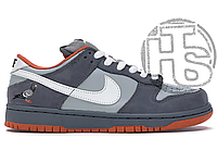Мужские кроссовки Nike Dunk SB Low Staple "NYC Pigeon" Medium Grey/White-Dark Grey 304292-011 размер 45