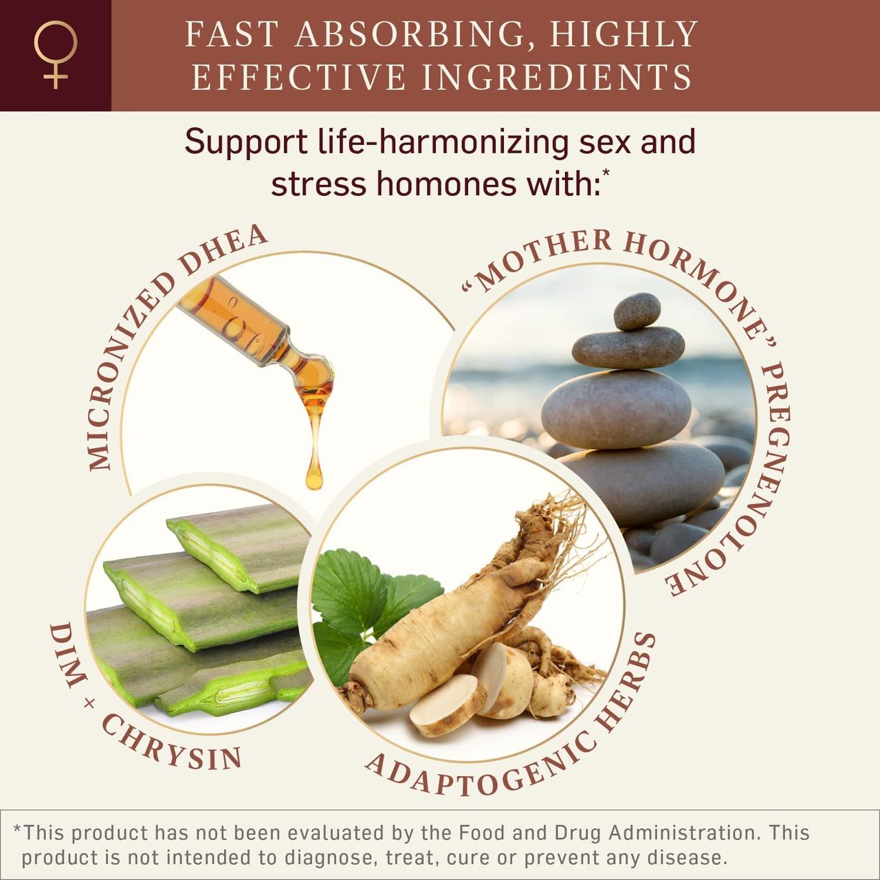 Quicksilverscientific DHEA + / ДГЭА+ Женский гормональный тоник 100 мл